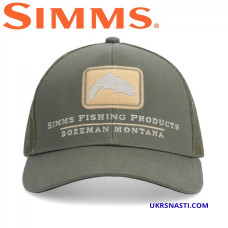 Кепка Simms Double Haul Icon Trucker Smokey Olive